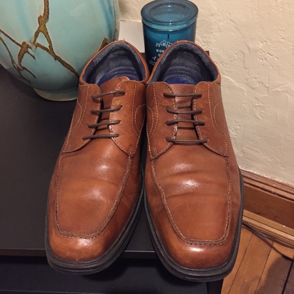 Nunn Bush Lites Tan Leather Shoes main image 4